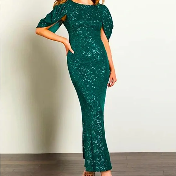 Eliza J | Dresses | Beautiful Evening Gown Size 2 By Eliza J Worn X And  Received A Lot Compliments | Poshmark